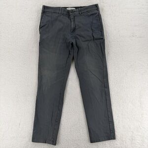 Hill City Everyday Pant Pants Mens 33x29 Gray Slim Chino Stretch Quick Dry